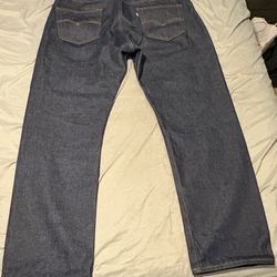 Levi 501 shrink-to-fit 38x30 blue denim