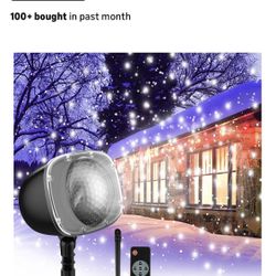 Snowfall Light Projector, New