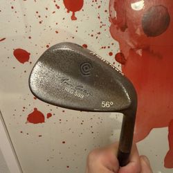 Cleveland Tour Action Raw Reg. 588 / 56* Sand Wedge / Reg Flex / Steel Shaft 