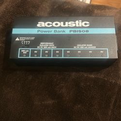 Acoustic Pedal Battery 