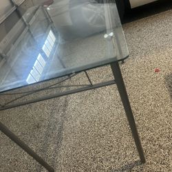 Kitchen Glass Table Set With 3 Chairs 