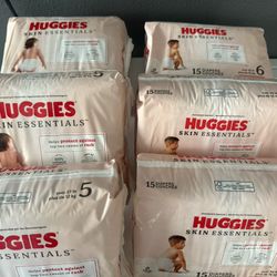 Huggies Size 5 & 6