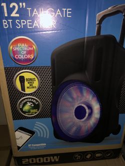 12” Bluetooth Speaker
