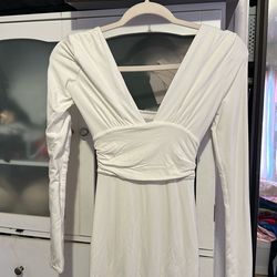 Oh Polly White Long Dress