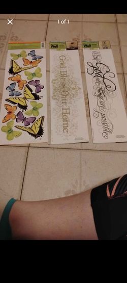 Wall Sticker Decals Set of 3