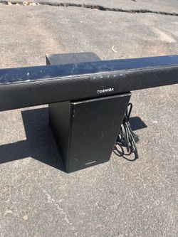 Toshiba TY-WSB600 Speaker and subwoofer