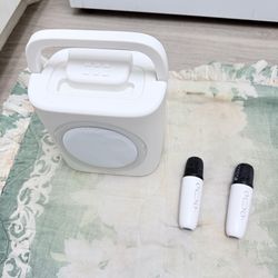Portable Karaoke Machine with 2 Wireless Microphon...