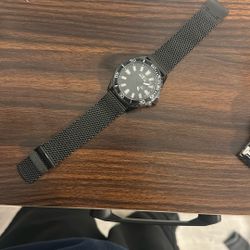 Invicta Black And White Watch