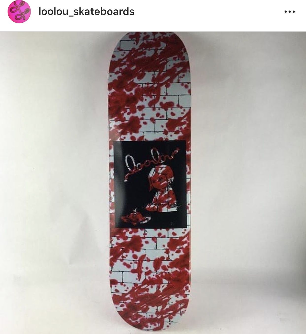 8.5 loolou skateboard deck