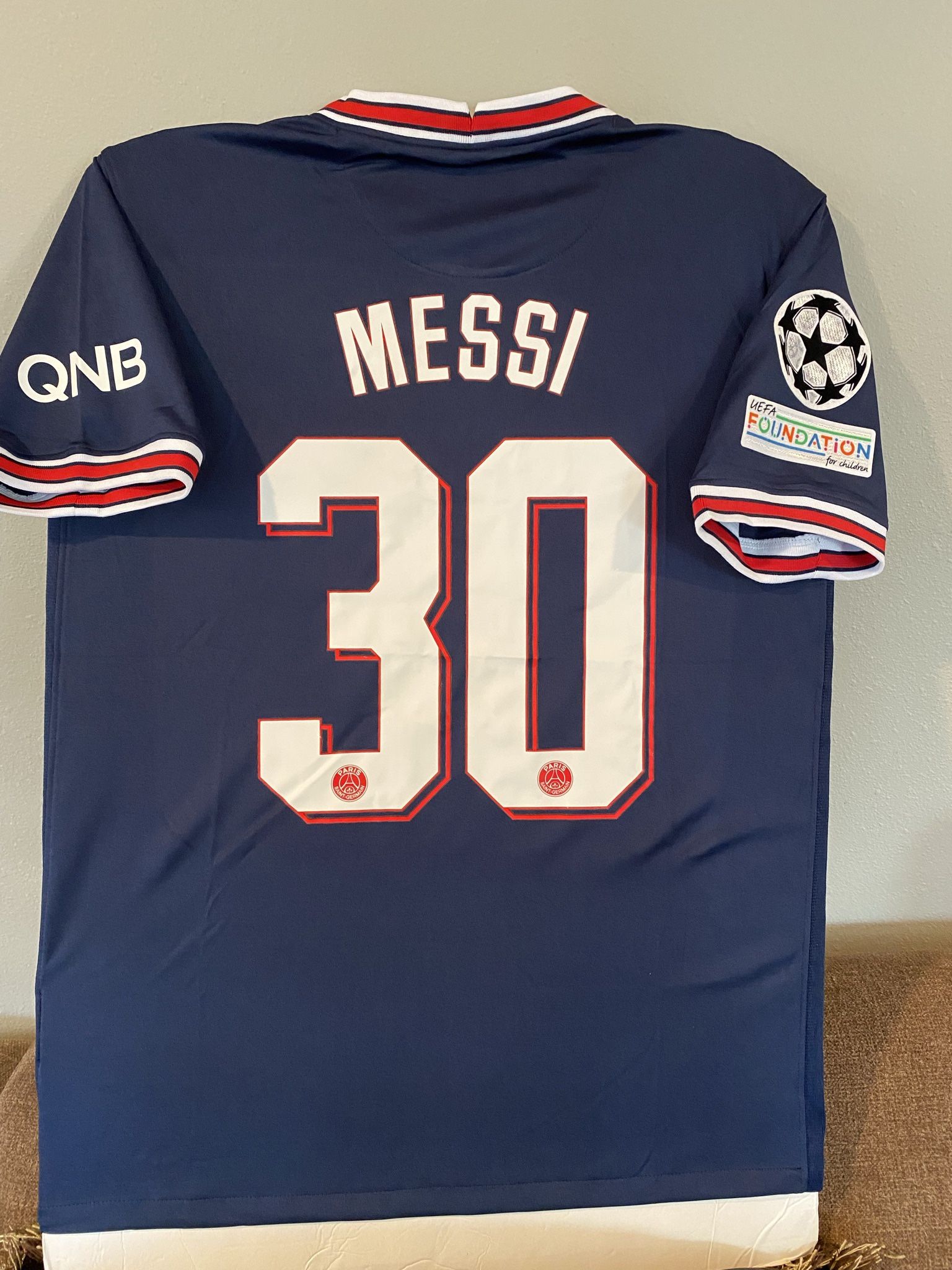 men's psg messi jersey