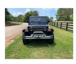 2005 Jeep Wrangler TJ SUV Black 4WD