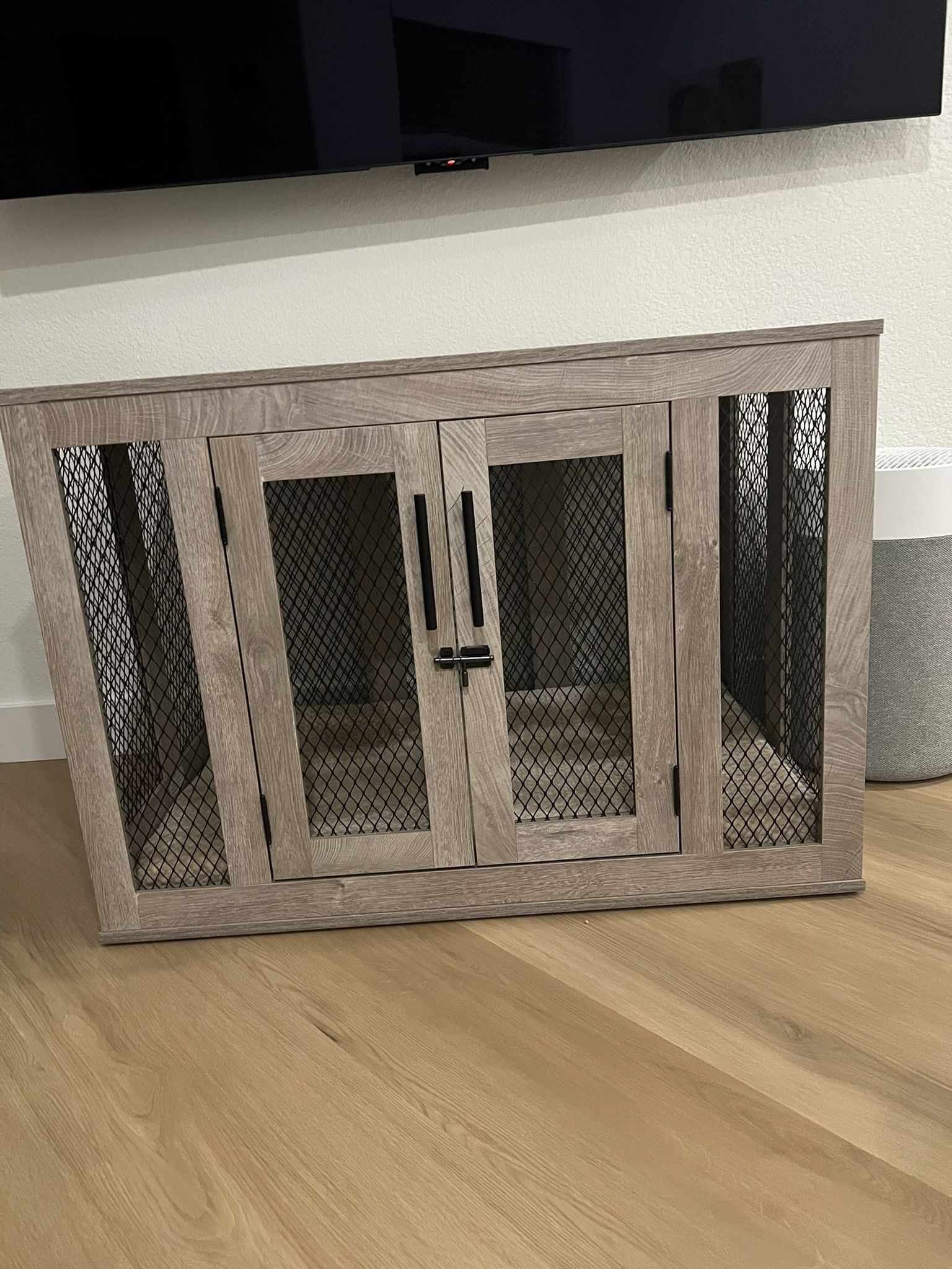 Wooden Dog Crate