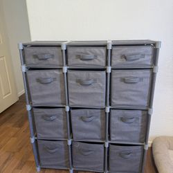 dresser/ storage/ cube shelving 