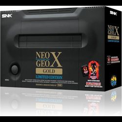 Neo Geo X Gold Limited Edition – NEW & COMPLETE