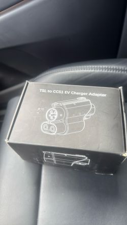 Tesla NACS in.  CCS out. Charger adapter