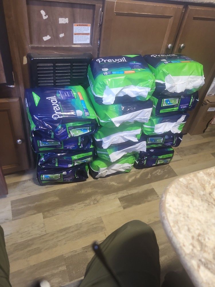 I Have Large Size Pampers For Adult Sales Price $15.00 Dollar Per Bag