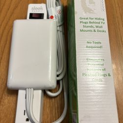 Sleek Socket Original & Patented Ultra-Thin Outlet Concealer .