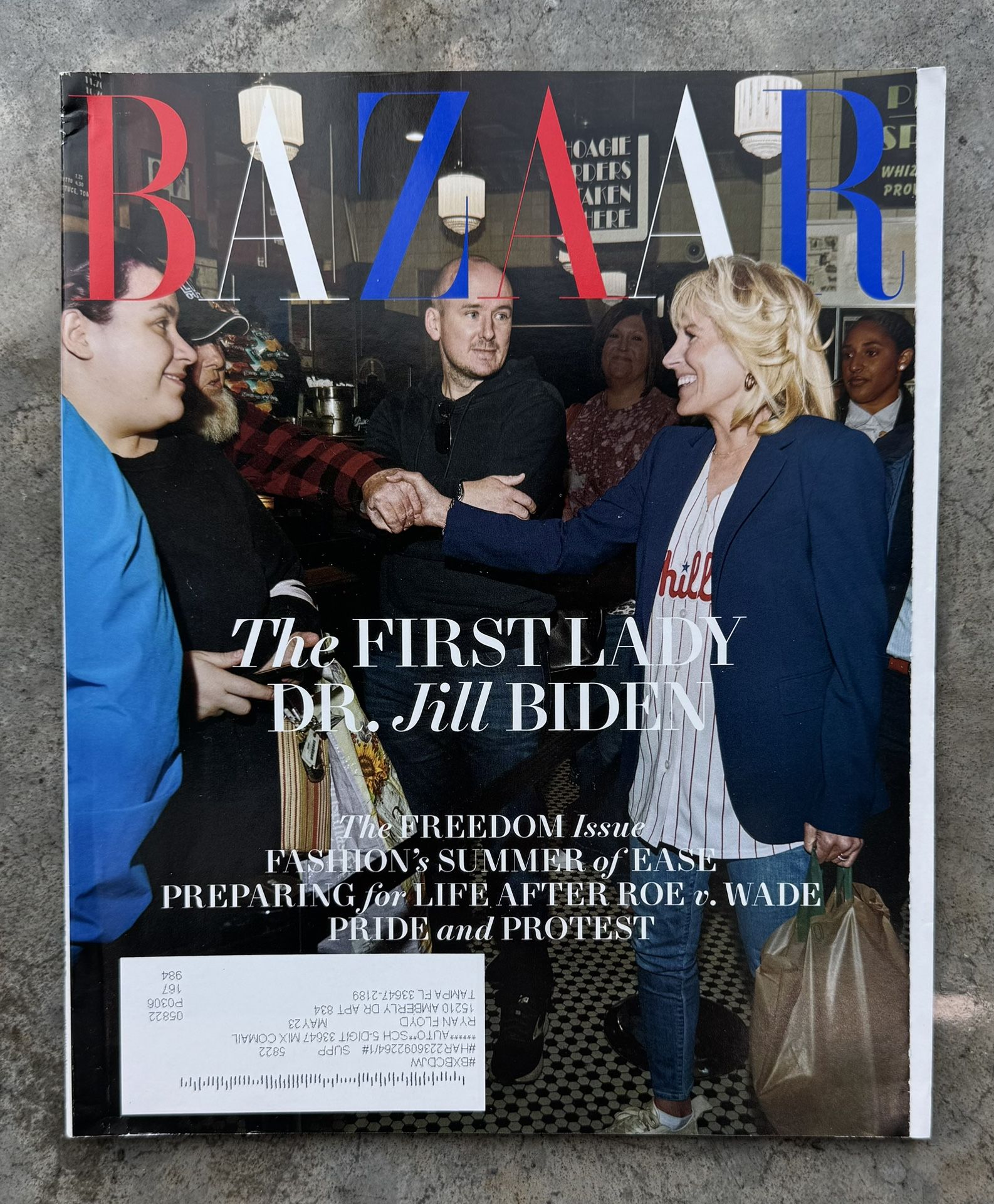 Harper's Bazaar Magazine June July 2022 Jill Biden Freedom Issue