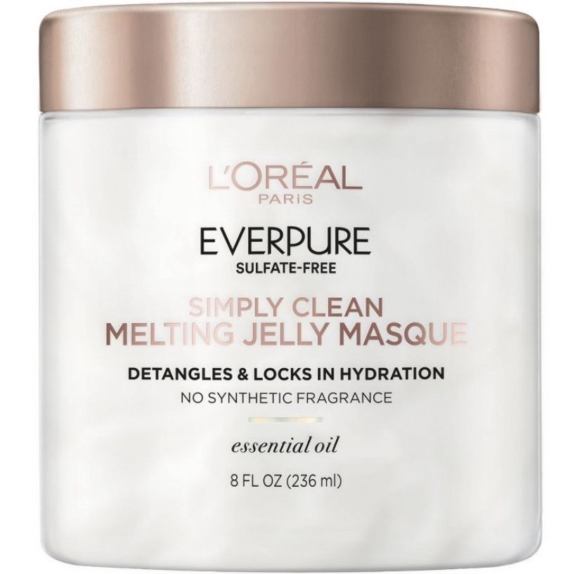 L Oreal paris everpure simply clean melting jelly masque hair treatment 8 fl oz