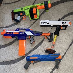 Nerf Guns Set!