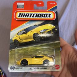 2023 Toyota Supra Matchbox
