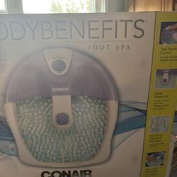 Body Benefits Conair Foot Spa