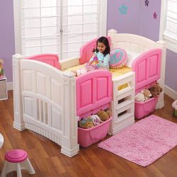 Step2 Twin Bed for Girls - Cama Personal para Niñas