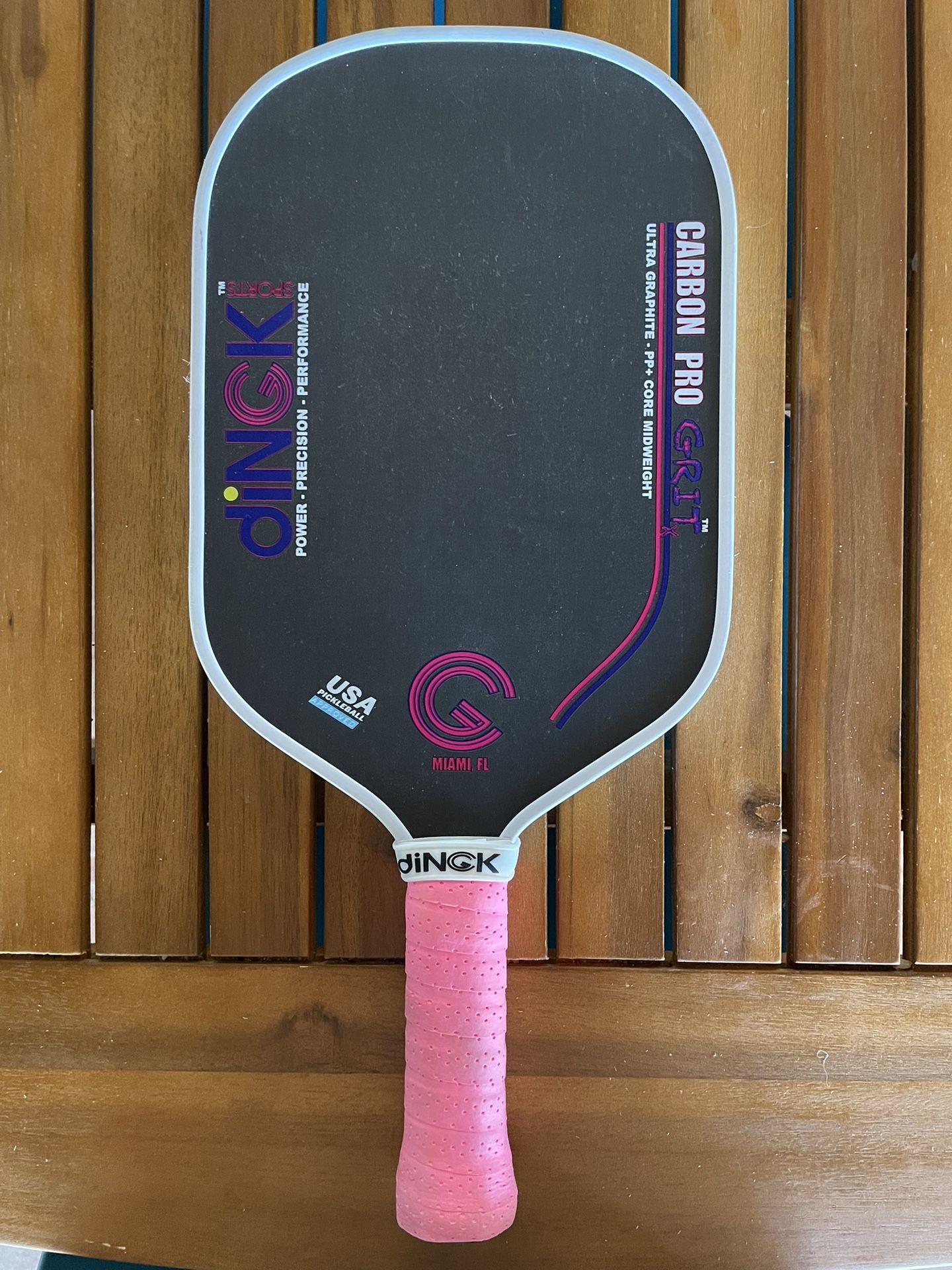 Almost new Dingk Sports Carbon Pickleball Paddle