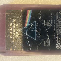 Pink Floyd Dark Side Of The Moon Quadraphonic  8 Track Tape