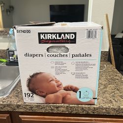 Kirkland Diaper size 1 (192 Ct)