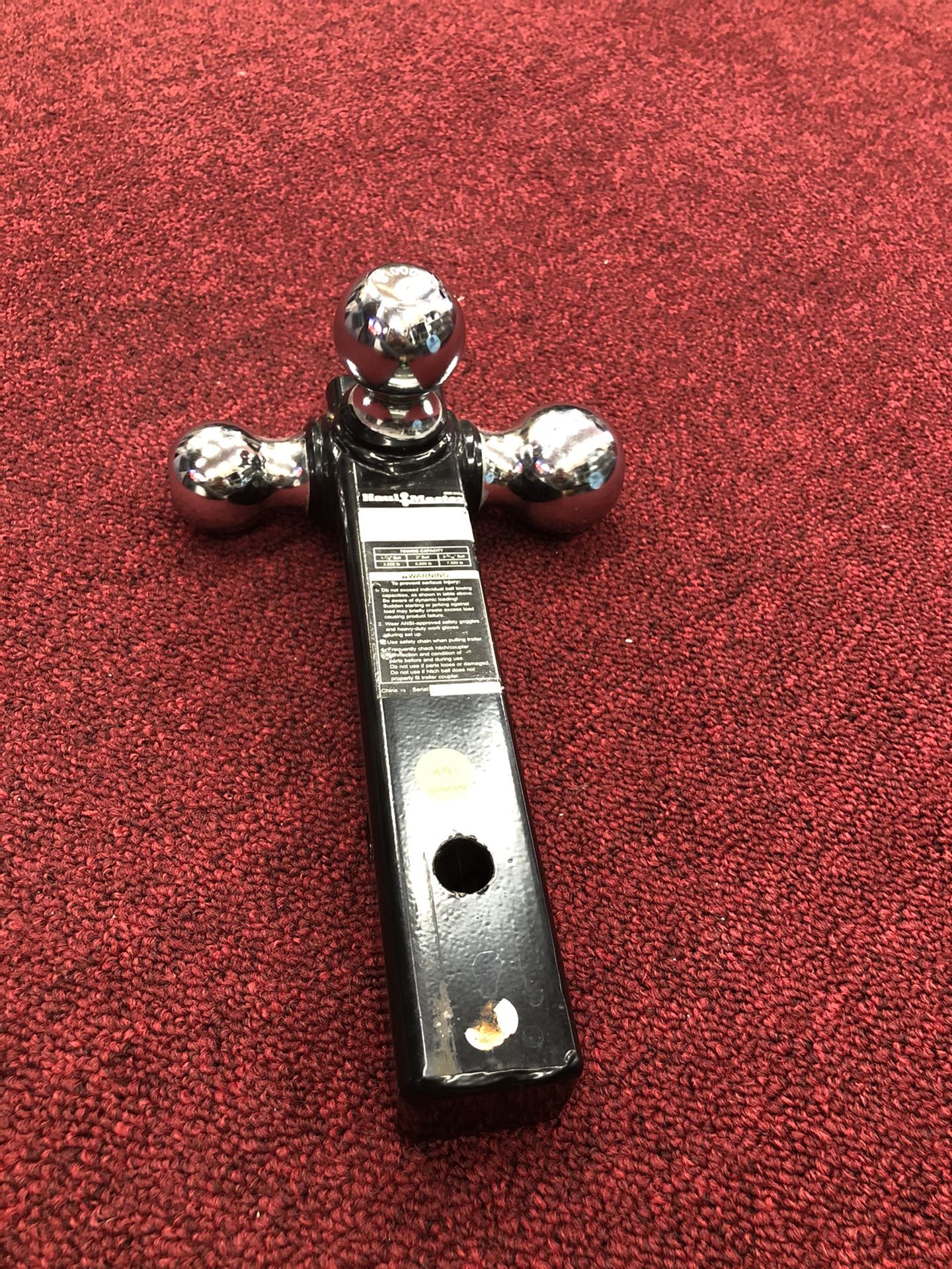 Haul Master Triple Ball Trailer Hitch