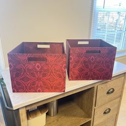 Decorative Storage Bins/Baskets