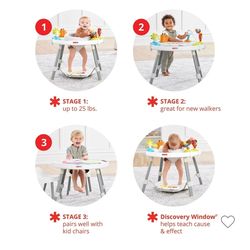 Skip hop explore  3 stage baby  activity  center