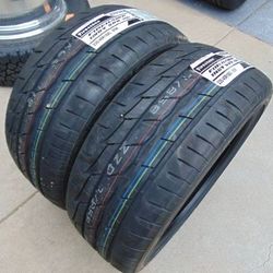 2 New 235 40 18 Firestone Firehawk Indy 500 Tires 95W XL Date 2025