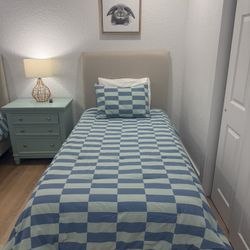 2 Twin Beds With Nectar Mattresses