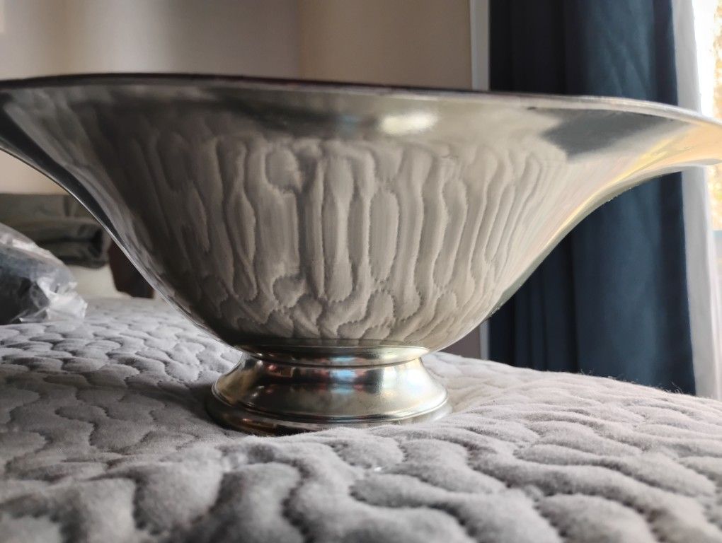 Antique Pewter Bowl