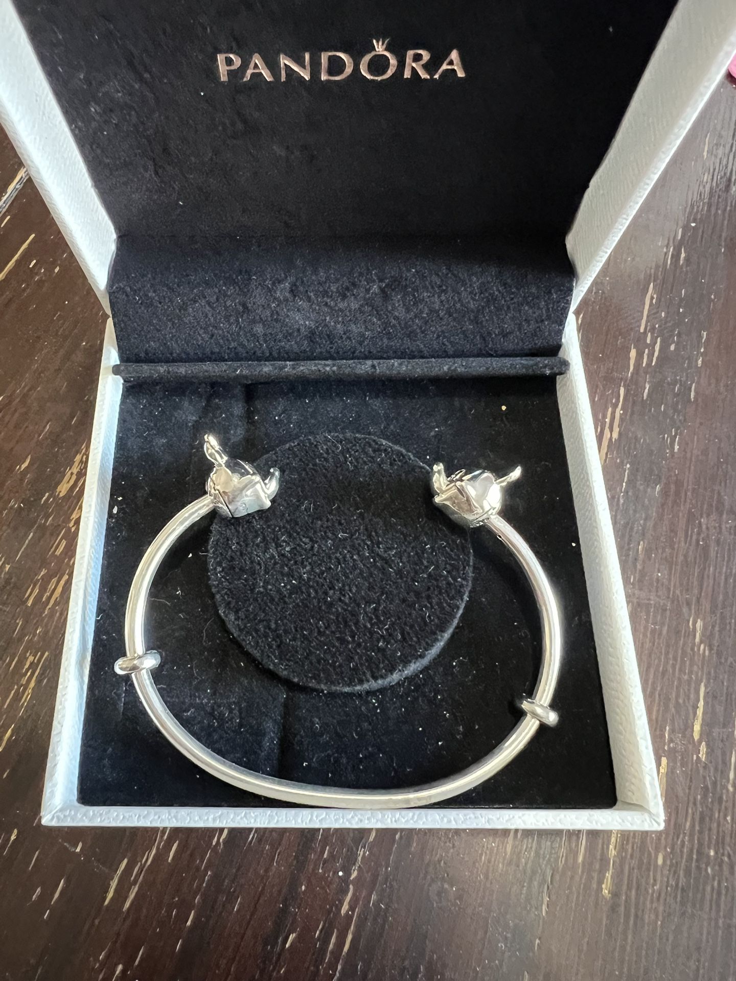 Pandora Mickey And Minnie Open Bangle