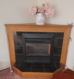 Mobile ProCom Compact Deluxe Electric Fireplace