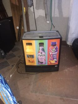 Refrigerator. Keep drinks nice cool