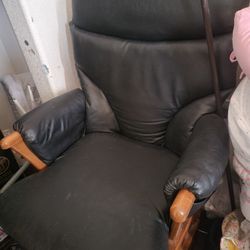 Rocking Chair And Footstool 