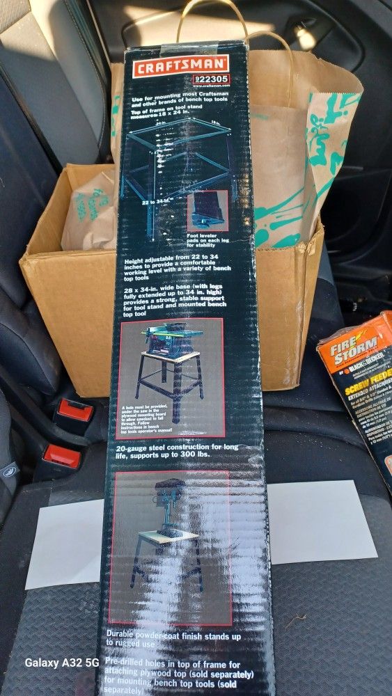 Craftsman Table Stand