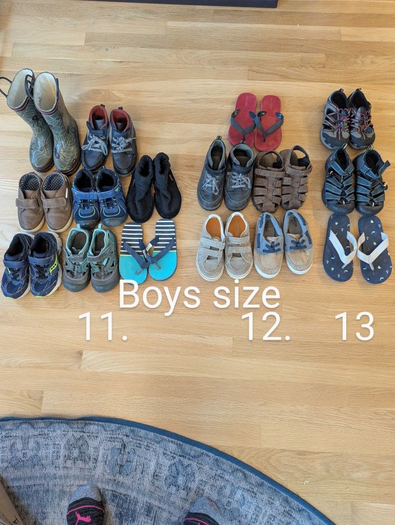 Boys Size 11-13 Shoes