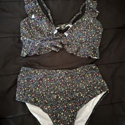 Two Piece Swim Set- L