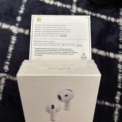 AirPods 4 W/ Noise Cancellation 