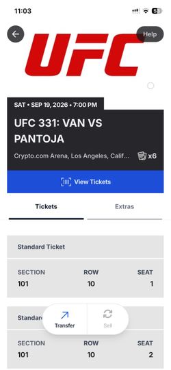 UFC 331 Van vs Pantoja 2 Saturday September 19th