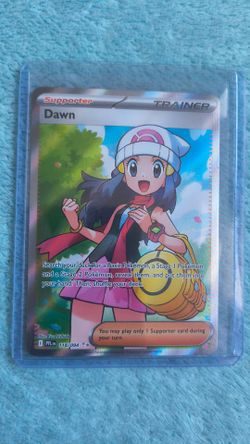 Dawn Full Art Trainer Pokemon Card