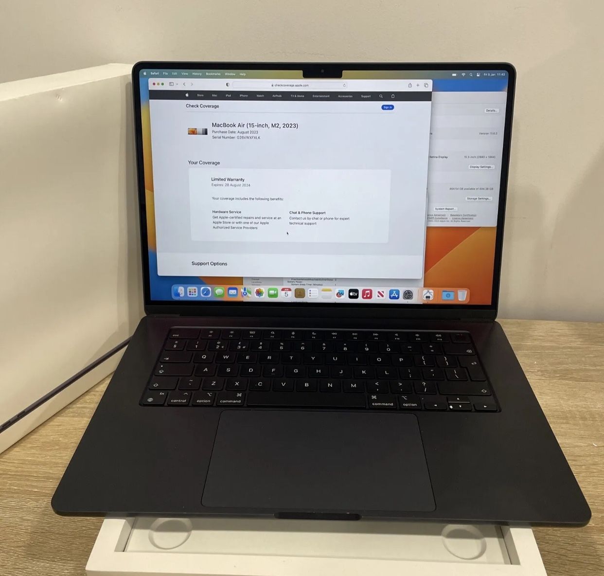 MacBook Air M2 15”