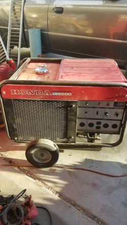 Honda Es6500 Generator