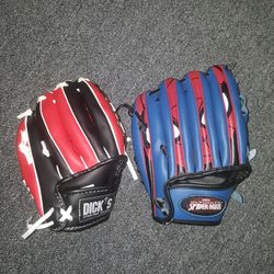 Kids baseball gloves
