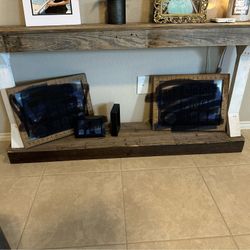 Pretty Console Table Real Wood! (1)Left! 